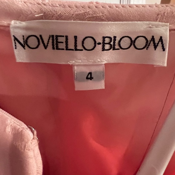 Noviello-Bloom Pink Floral Slitted Skirt | Size 4 - Picture 3 of 3